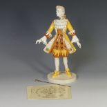 A Coalport figure of Sun, the Millennium Ball, limited edition 980/2500, boxed with certificate of