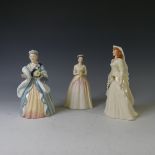 A small quantity of Royal Doulton limited edtion character Figures, to include HM Queen Elizabeth