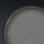 An extensive Denby green glazed Dinner Service, comprising vegetable Tureens, Serving Platters,