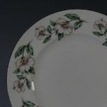 An extensive Crown Staffordshire 'Pear Blossom' pattern part Dinner, Tea and Coffee Service,