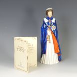 A Royal Doulton character figure of HM Queen Elizabeth, HN2878, limited edition 452/2500, with