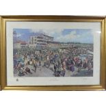 Eleven various decorative prints, including Terrance Cuneo, Philip Marchington, Jennifer