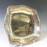 An early 20thC French sterling silver Serving Bowl, by Emile Puiforcat, with Minerve 1st. Titre