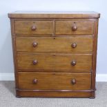 A Victorian mahogany Chest of Drawers, W 100cm x D 47cm x H 102cm.