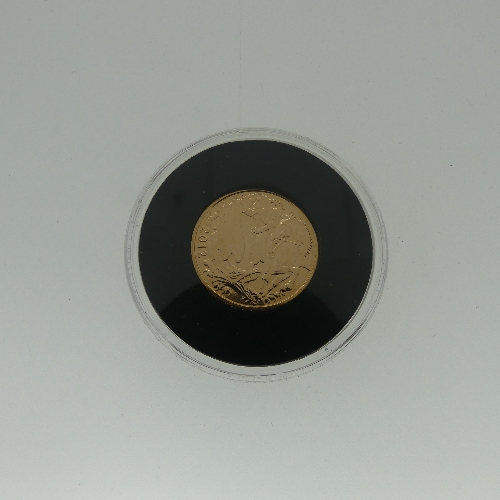 An Elizabeth II 'Diamond Jubilee' gold Sovereign, dated 2012, in perspex case and with certificate - Image 2 of 3