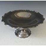 A George V silver Tazza, by Atkin Brothers, hallmarked Sheffield, 1920, of traditional form with