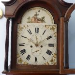 Henry Gray, Inverkeithing, a mahogany 8-day longcase clock with two-weight movement striking on a