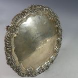 A George V silver Salver, by James Dixon & Sons Ltd., hallmarked Sheffield, 1916, of shaped circular