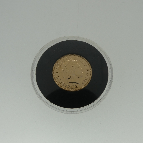 An Elizabeth II 'Diamond Jubilee' gold Sovereign, dated 2012, in perspex case and with certificate - Image 3 of 3