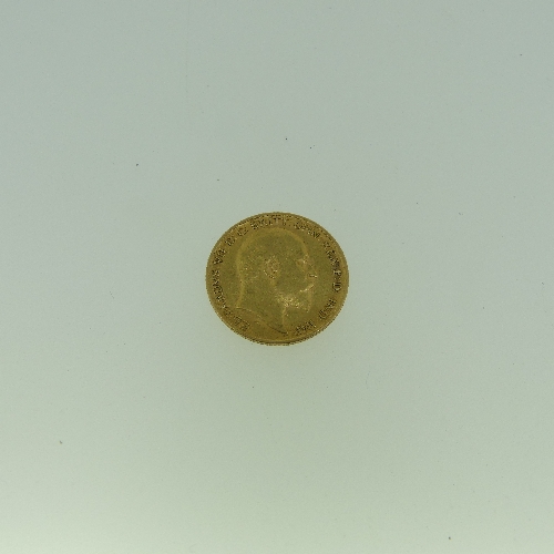 An Edward VII gold Half Sovereign, dated 1906. - Image 2 of 2