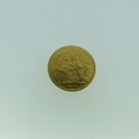 A Victorian gold Sovereign, dated 1891, Melbourne mint mark.