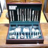 A canteen of Arthur Price silver plated Cutlery, eight place settings, together with a quantity of