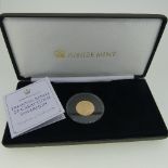 An Elizabeth II 'Diamond Jubilee' gold Sovereign, dated 2012, in perspex case and with certificate