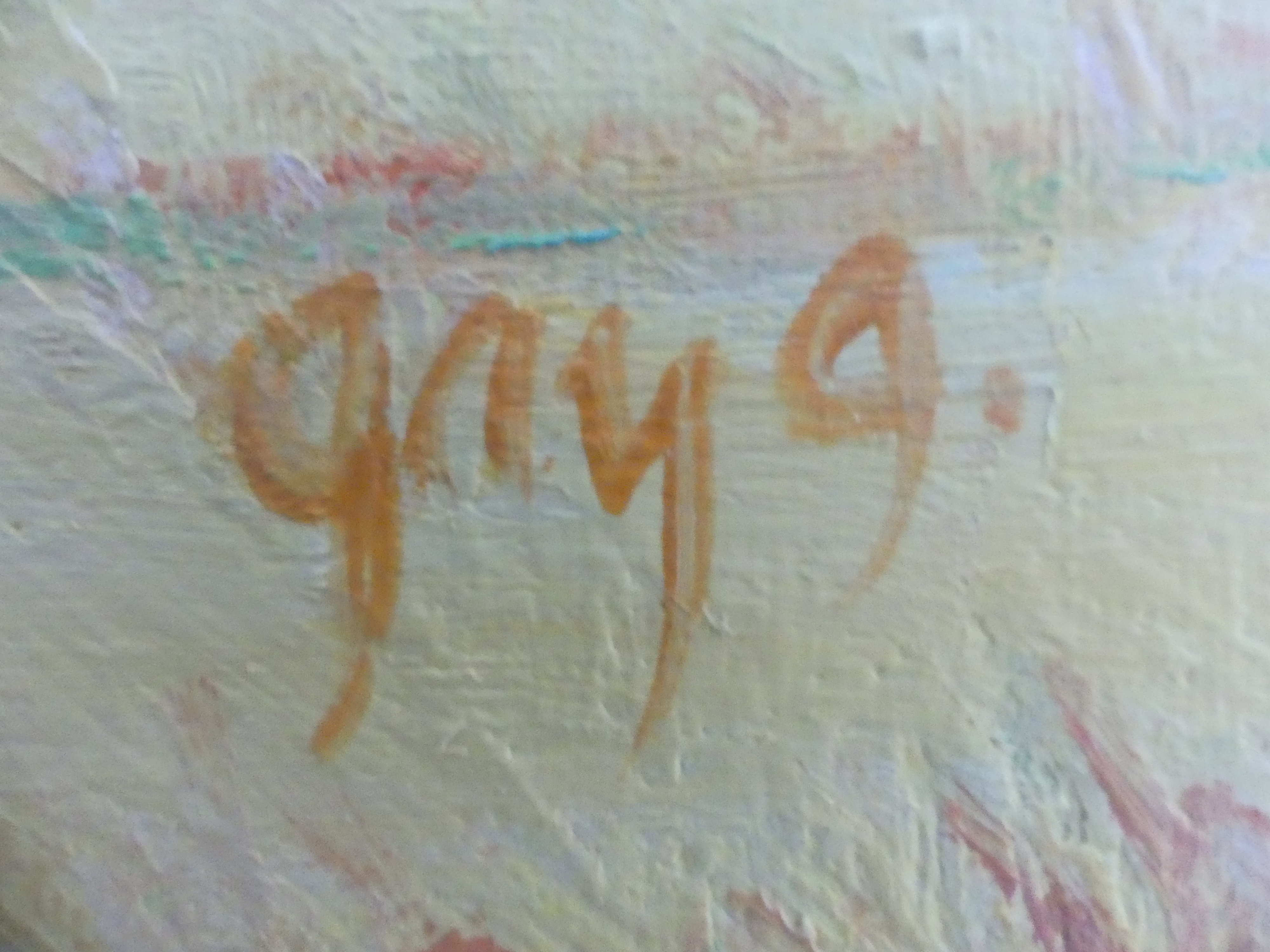 Gay Grossart (Scottish, 20th century), Extensive landscape, oil on canvas, signed lower left, titled - Image 2 of 5