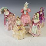 A small quantity of Royal Doulton Ladies, to include Suzanne HN1487, Marquerite HN1928, Mirabel