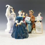 A small quantity of Royal Doulton Ladies, to include Cherie HN2341, Harmony HN2824, Camellia