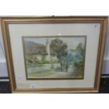 Thomas Mortimer (fl. 1880-1920). Nr. Porlock Weir, watercolour, signed lower right, titled on