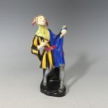 A Royal Doulton figure Henry Lytton as Jack Point HN610, designed by C. J. Noke, issued 1924-49,