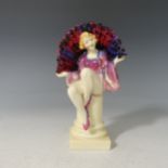 A Royal Doulton figure Fanny HN1204, designed by Leslie Harradine, issued 1926-40, green printed