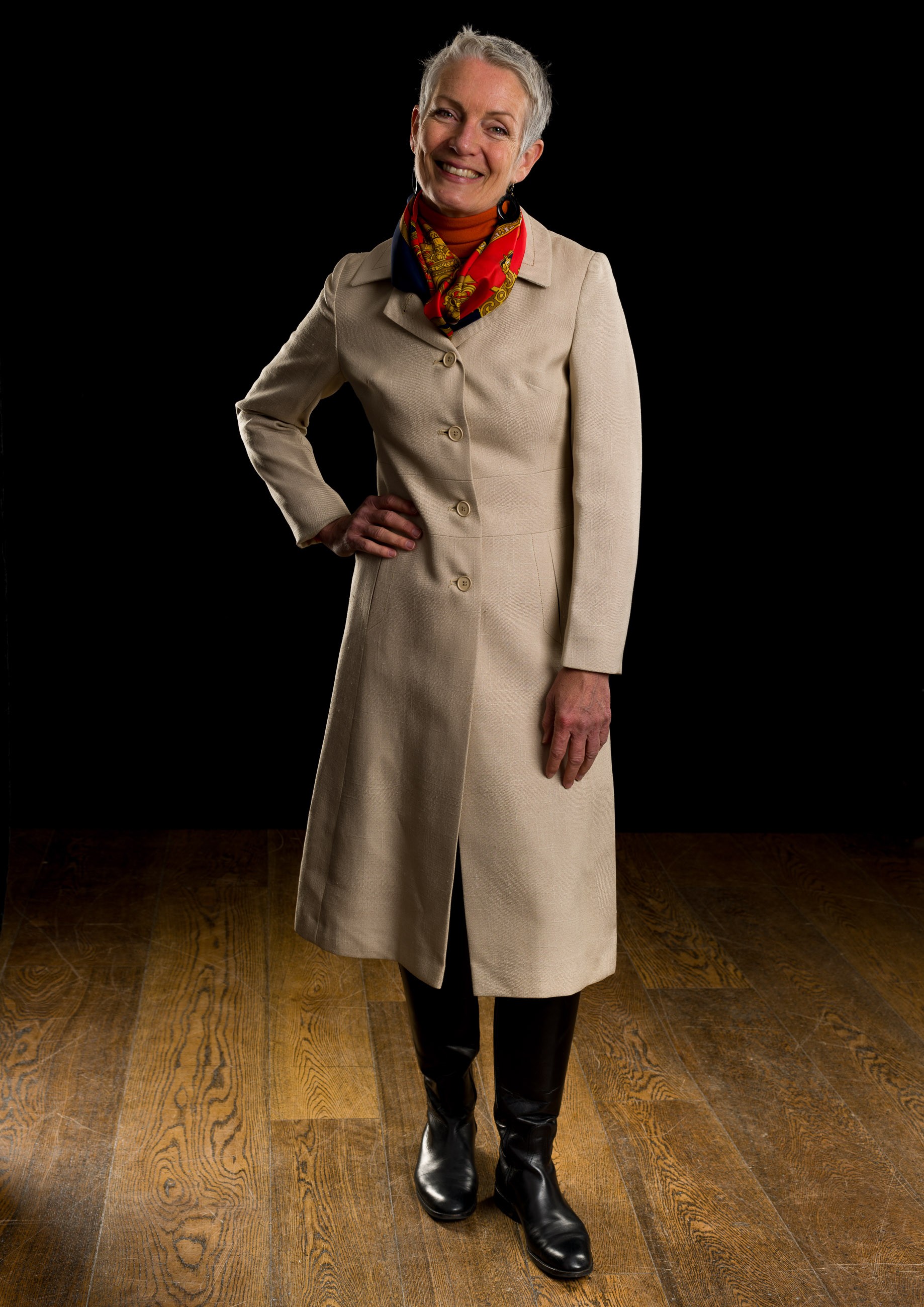 Vintage Fashion Tailoring, circa 1960s/70s; an 'Anthony Charles for Koupy' long fitted jacket in