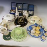 A small quantity of T G Green 'Cornish Ware', comprising five Egg Cups, Spoon Rest, seven Pie