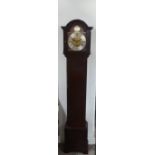 A 1970’s stained walnut Grandmother Clock, by Elliott, London, retailed by Mappin & Webb Ltd.,