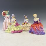 A small quantity of Royal Doulton Ladies, to include Miss Demure HN1402, Chloe HN1470, Day Dream