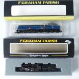 A Graham Farish by Bachmann N gauge 372-310 Merchant Navy Class 35024 'East Asiatic Company'