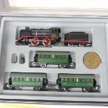 A Marklin HO gauge boxed double train set,  Jubilee 50th anniversary '50 Jahre Marklin HO',