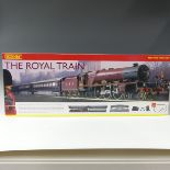 Boxed Hornby OO gauge 'The Royal Train' Set, No.R1057, comprising Princess class locomotive '