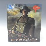 A Special limited edition Dragon models 'Albert Brown', British Infantry WW1 trenches, 1/6 scale