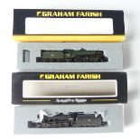 A Graham Farish by Bachmann N gauge 372-427 WD Austerity Class 90201 tender locomotive, BR black,