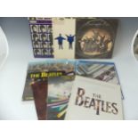 Vinyl Records; A collection of original The Beatles LP's, including 'Sgt. Pepper's Lonely Hearts
