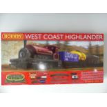 Hornby '00' gauge R1157 West Coast Highlander train set, apparently complete, boxed.