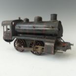 An early c.1910 gauge 1 Bing clockwork Locomotive,  with early GBN trademark Bavaria D.R.Patent,
