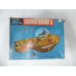 A JR 21 Toy, Thunderbird 5, battery operated space monitor with flashing lights, in original box,