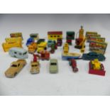 Dublo Dinky Toys, No.068 Royal Mail Van, and No.076 Lansing Bagnall Tractor & Trailer, both boxed,