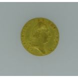 A George III gold Half Guinea, dated 1790, with spade shield shaped reverse.