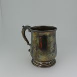 A George III silver Mug, by William Shaw & William Priest, hallmarked London, 1760, of baluster form