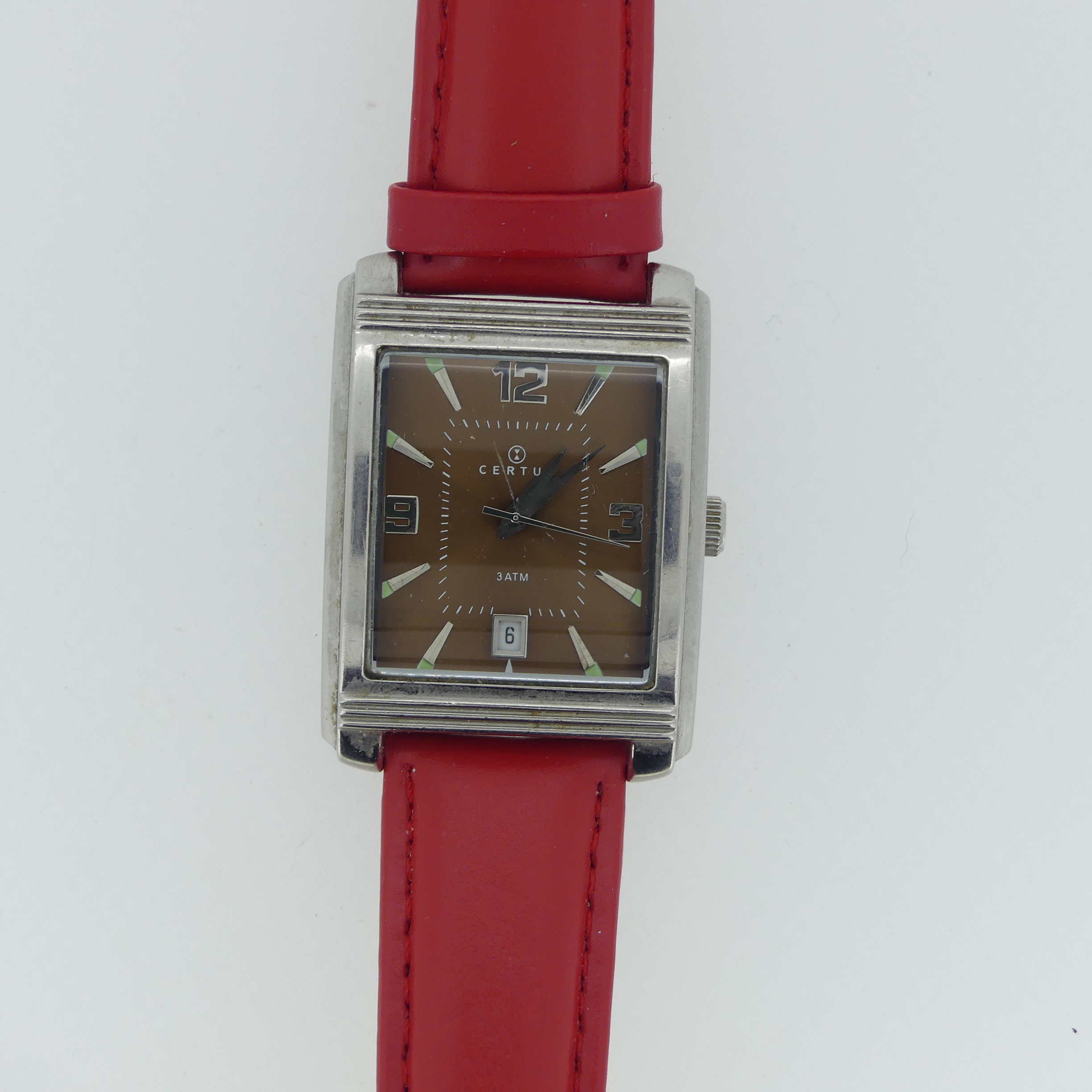 A collection of eight gentleman's fashion Wristwatches, including Emporio Armani AR-0251, Emporio - Image 6 of 22