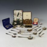 A cased set of six George VI silver Teaspoons, by Cooper Brothers & Sons Ltd, hallmarked