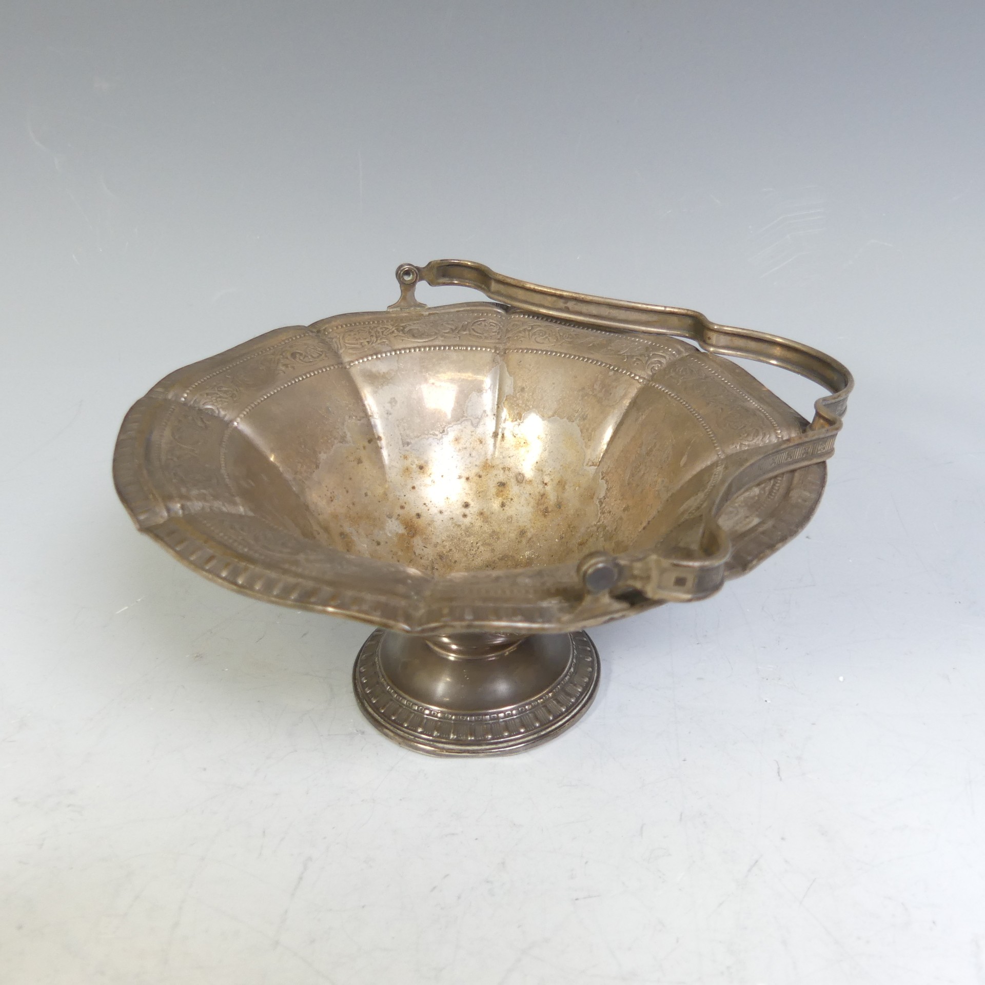 An early 20thC American sterling silver Tazza, by The Sterling Silver MFG Co., Providence RI, of - Image 8 of 8