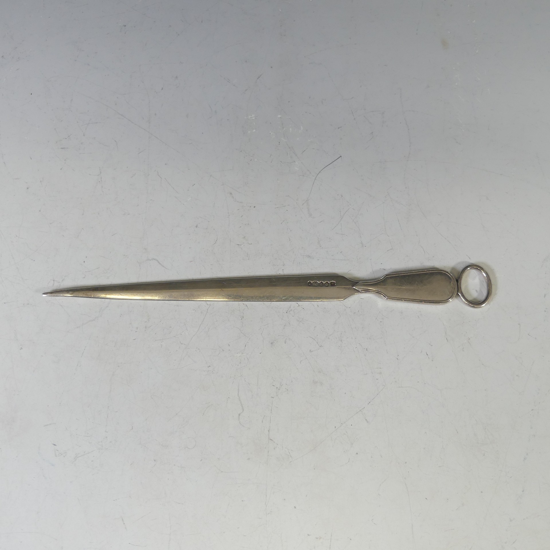 A Victorian silver Meat Skewer, by Henry Wilkinson & Co. hallmarked Sheffield 1863, of traditional - Image 4 of 5