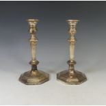 A pair of Elizabeth II silver Candlesticks, by Mappin & Webb Ltd., hallmarked Sheffield, 1967, of