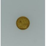 A George V gold Half Sovereign, dated 1916, Sydney mint mark.