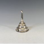 A George III silver Wine Funnel, by William Sumner I, hallmarked London 1780, of traditional form,