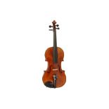 A VIOLIN BY HEINRICH TH. HEBERLEIN JR, 20TH CENTURY