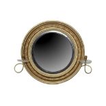 A REGENCY CIRCULAR CONVEX MIRROR