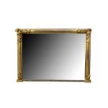 WILLIAM IV GILTWOOD OVERMANTEL MIRROR