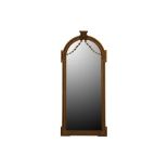 A LARGE GILTWOOD AND GESSO MIRROR, LATE 19TH/EARLY 20TH CENTURY